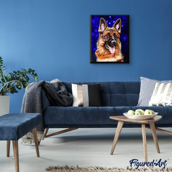 Diamond Painting - German Shepherd Dog