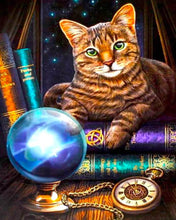Load image into Gallery viewer, Diamond Painting - Traveler Cat