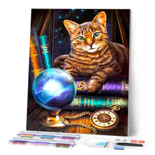 Load image into Gallery viewer, Diamond Painting - Traveler Cat