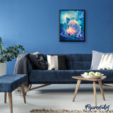 Diamond Painting - Curious little Cat and Magic Flower
