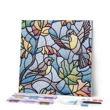Load image into Gallery viewer, Diamond Painting - Mosaic Bird
