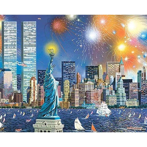 Diamond Painting - Statue of Liberty in New York