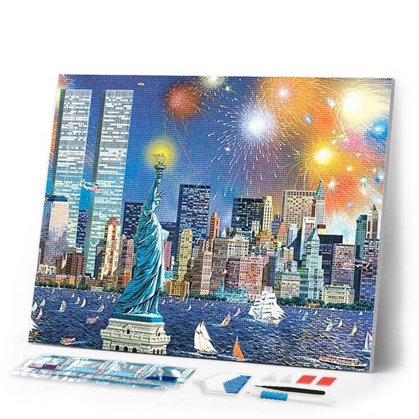 Diamond Painting - Statue of Liberty in New York