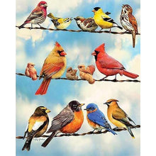 Load image into Gallery viewer, Diamond Painting - Birds Lines