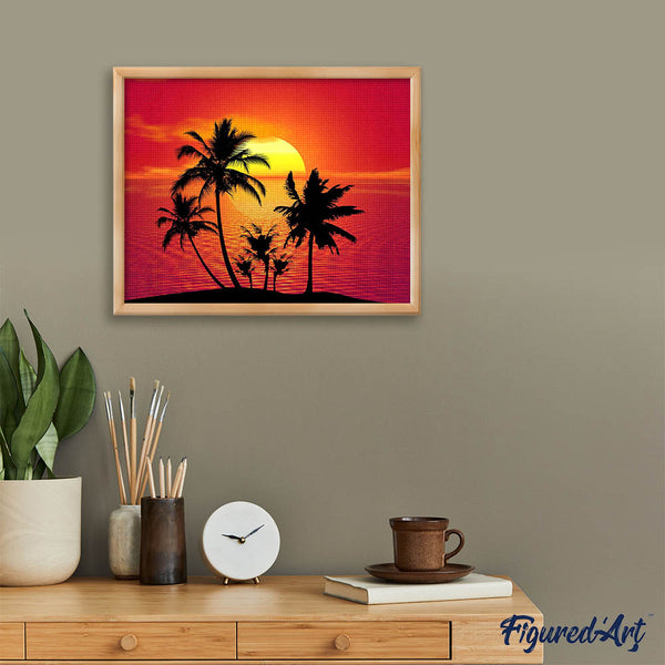 Diamond Painting - Palm Trees