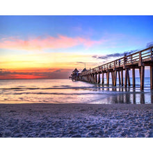 Load image into Gallery viewer, Diamond Painting - Pier on the Sea
