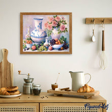 Load image into Gallery viewer, Diamond Painting - Vases and Fruits