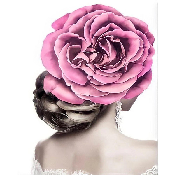Diamond Painting - Flower Bun