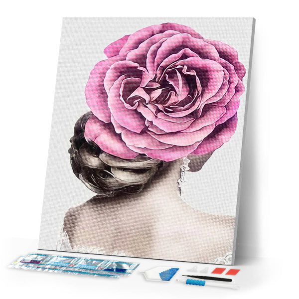 Diamond Painting - Flower Bun