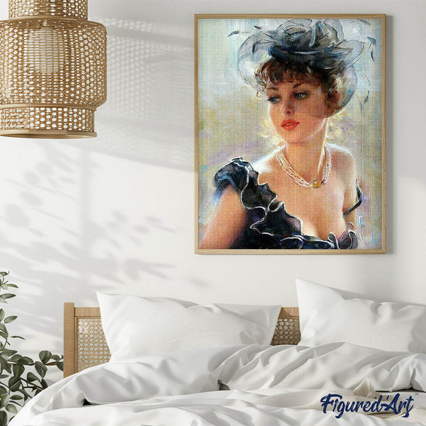 Diamond Painting - Elegant in Black