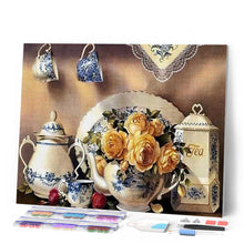 Load image into Gallery viewer, Diamond Painting - Tea Service
