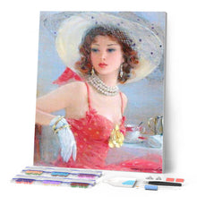 Load image into Gallery viewer, Diamond Painting - Elegant in Red