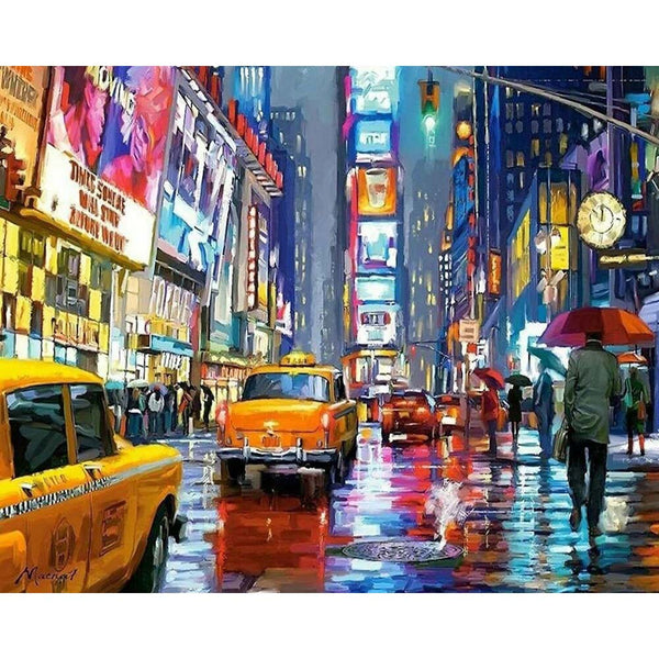 Diamond Painting - Times Square at Night