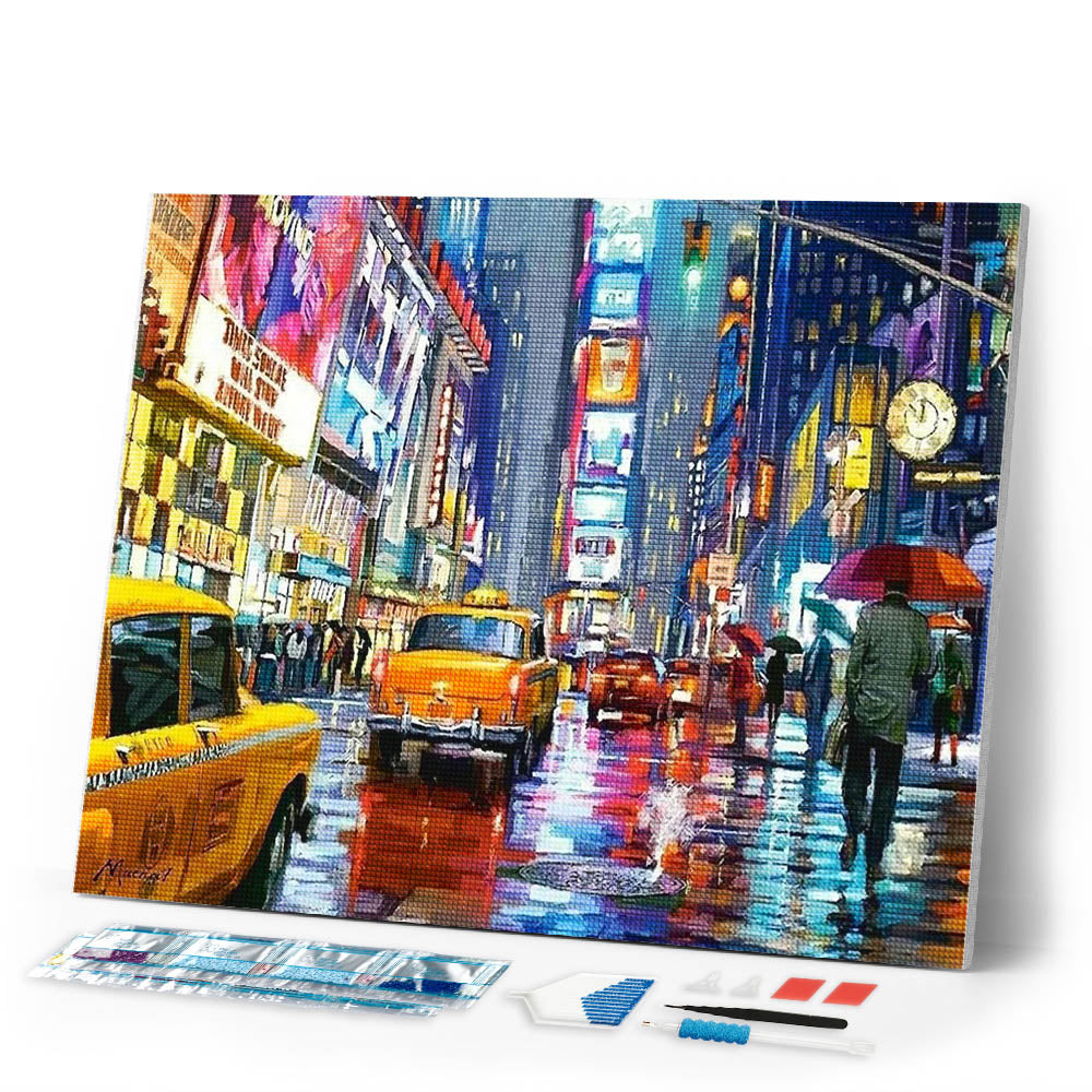 Diamond Painting - Times Square at Night