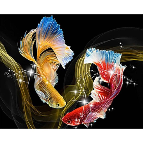 Diamond Painting - Duo of Fish
