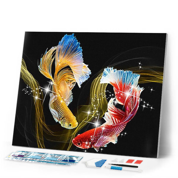 Diamond Painting - Duo of Fish