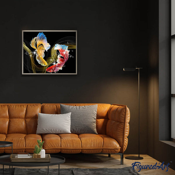Diamond Painting - Duo of Fish