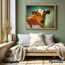 Load image into Gallery viewer, Diamond Painting - Cow