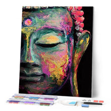 Load image into Gallery viewer, Diamond Painting - Buddha Face