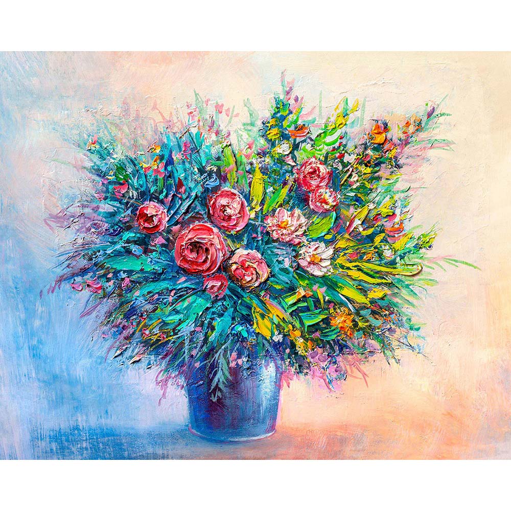 Diamond Painting - Colorful Bouquet