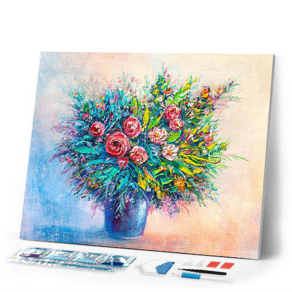 Diamond Painting - Colorful Bouquet