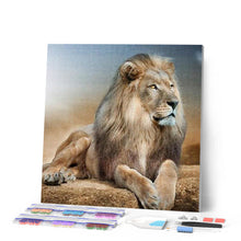 Load image into Gallery viewer, Diamond Painting - Great Lion