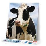Diamond Painting | Diamond Painting - Beautiful Cow | animals cows Diamond Painting Animals | FiguredArt
