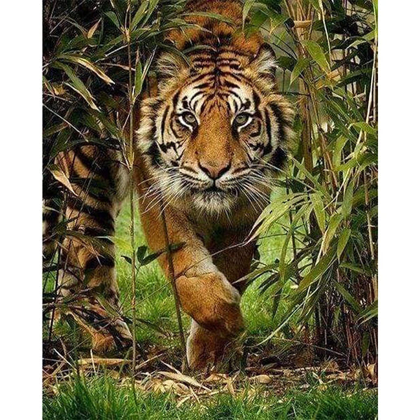 Diamond Painting - Lion Hunt