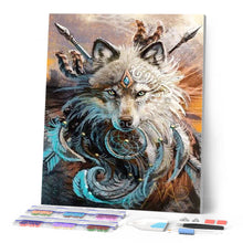 Load image into Gallery viewer, Diamond Painting - Wolf Warrior