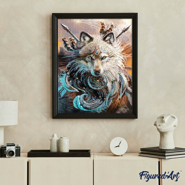 Diamond Painting - Wolf Warrior