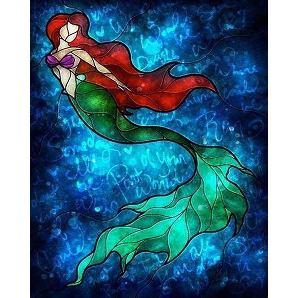 Diamond Painting - Mermaid under the Water