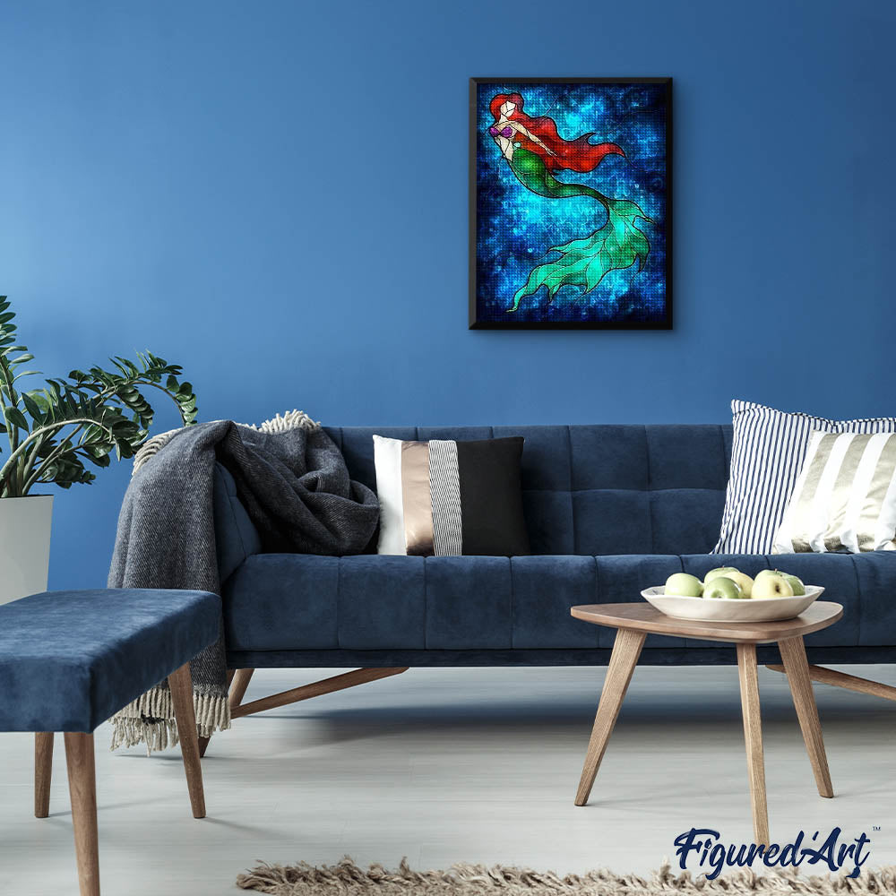 Diamond Painting - Mermaid under the Water