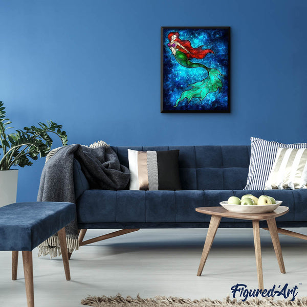 Diamond Painting - Mermaid under the Water