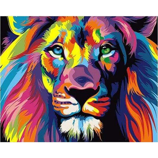 Diamond Painting - Lion Pop Art
