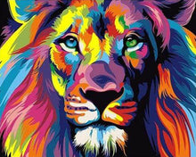 Load image into Gallery viewer, Diamond Painting | Diamond Painting - Lion Pop Art | animals Diamond Painting Animals lions pop art | FiguredArt