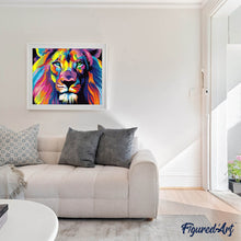 Load image into Gallery viewer, Diamond Painting - Lion Pop Art