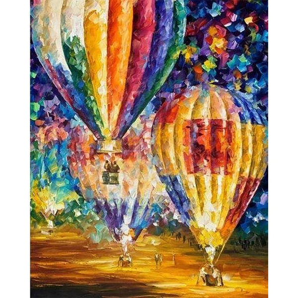 Diamond Painting - Hot Air Balloon