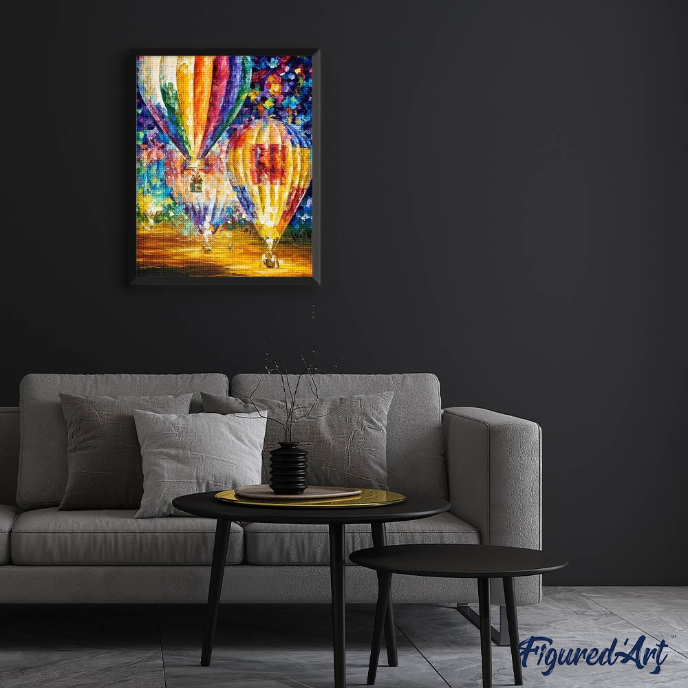 Diamond Painting - Hot Air Balloon