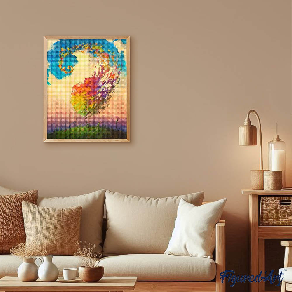 Diamond Painting - Tree Design