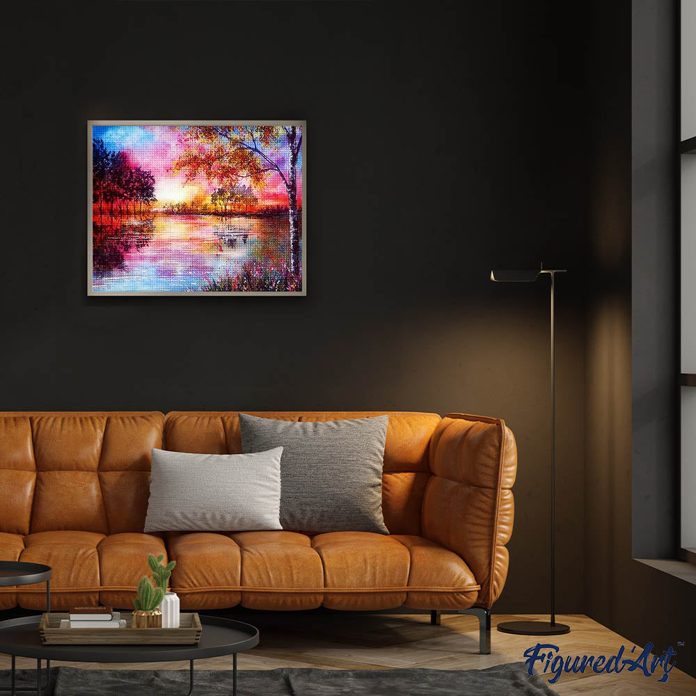 Diamond Painting - Peaceful Lake
