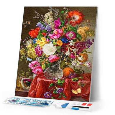 Diamond Painting | Diamond Painting - Large Bouquet of Flowers | Diamond Painting Flowers flowers | FiguredArt