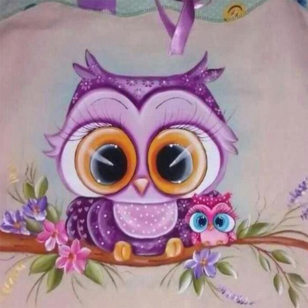 Diamond Painting - Birds and Big Eyes