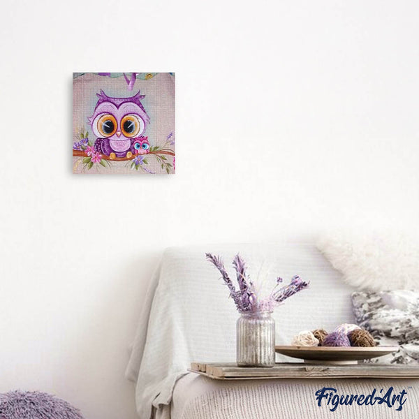 Diamond Painting - Birds and Big Eyes