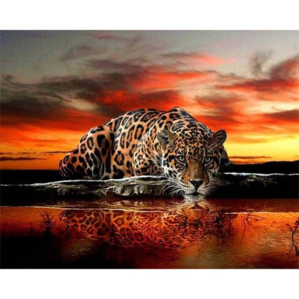 Diamond Painting - Leopard