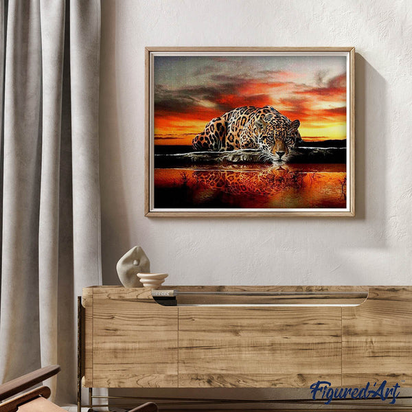 Diamond Painting - Leopard