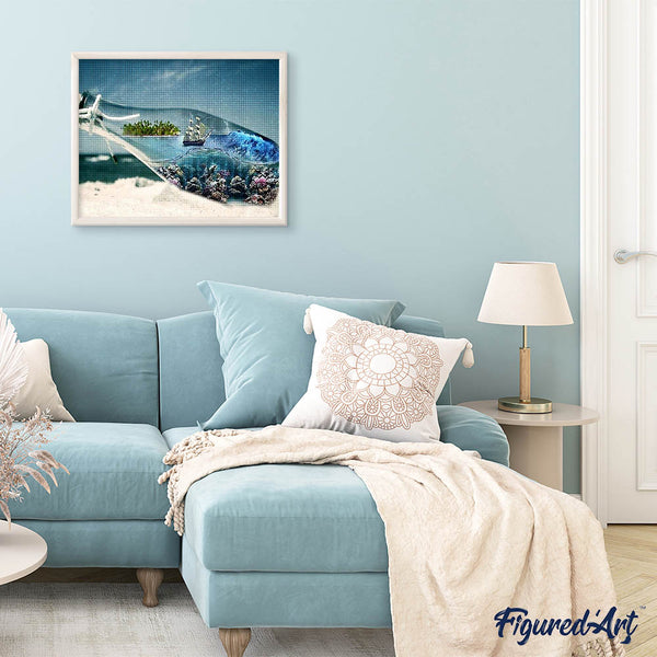 Diamond Painting - Sea Bottle