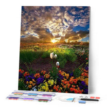 Load image into Gallery viewer, Diamond Painting - Field of Flowers