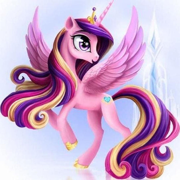 Diamond Painting - Cartoon Unicorn