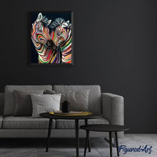 Load image into Gallery viewer, Diamond Painting - Couple of zebras