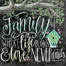 Load image into Gallery viewer, Diamond Painting - Family Tree